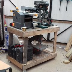 A workbench for my static power tools