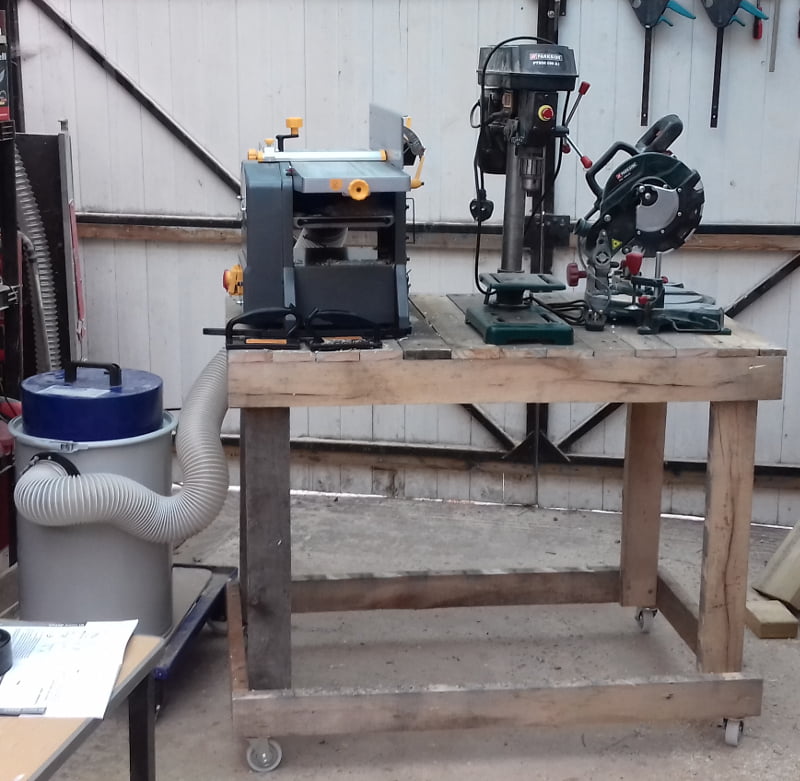 workbench front view