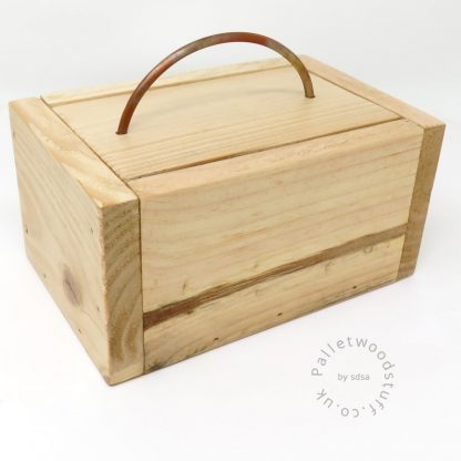 Small Bare Palletwood Box | Unpainted | Made to Order